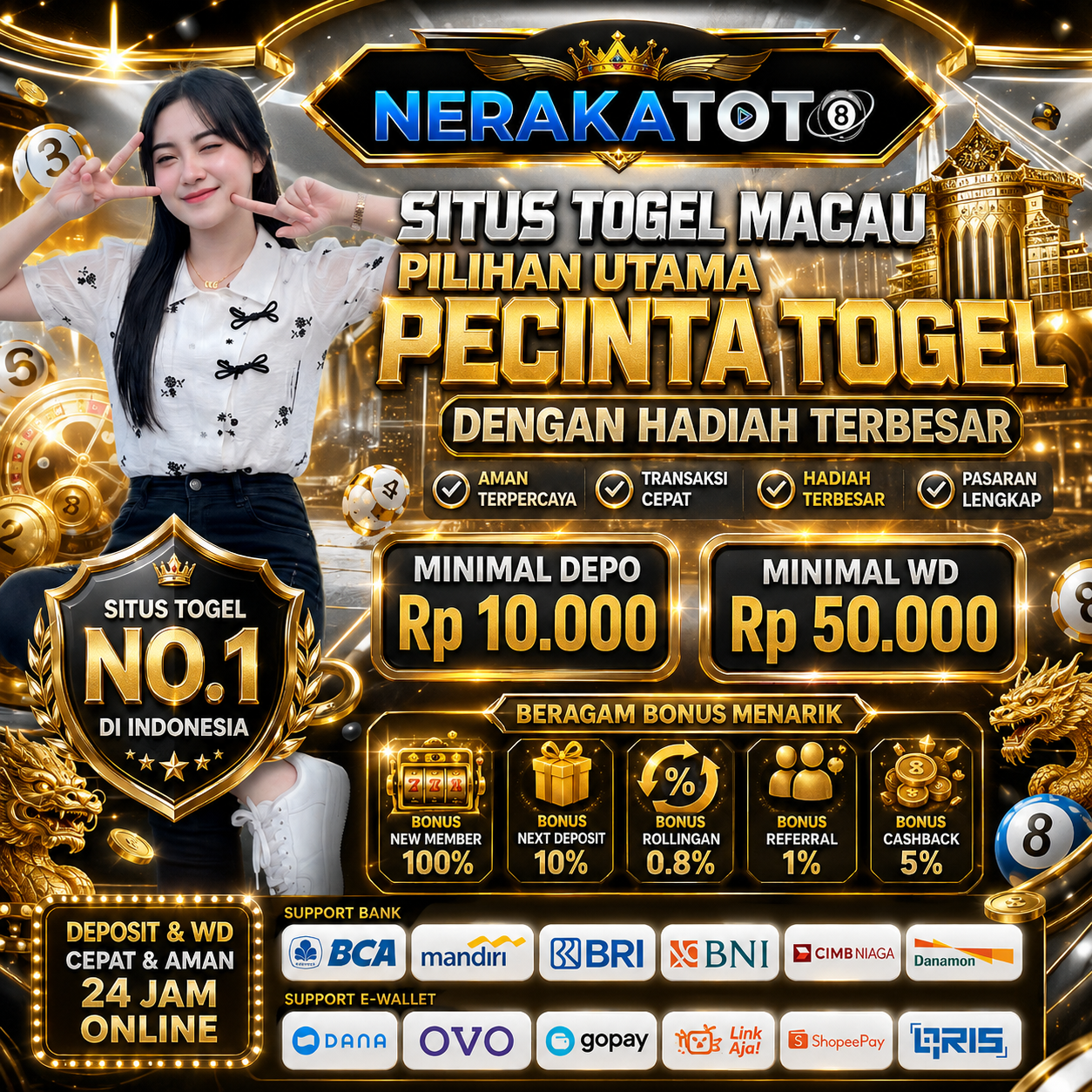 NERAKATOTO | Situs Togel Macau Pilihan Utama Pecinta Togel dengan Hadiah Terbesar
